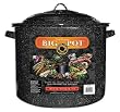 Granite Ware 50 Quart Stock Pot, Black