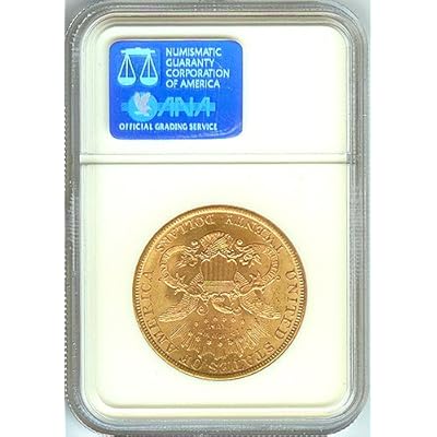 1900 $20 Liberty Head Gold Coin, NGC Graded MS 63. 1900 $20 Liberty Head Gold Coin, NGC Graded MS 63.
