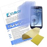 6x kristallklare SCHUTZFOLIE Samsung Galaxy S3 i9305 LTEvon "Ecultor"