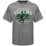 NHL Old Time Hockey Philadelphia Flyers Archer St. Patrick's Premium T-Shirt - Ash (Medium)