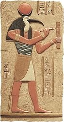 Thoth with color detail