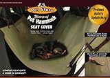 WATERPROOF PET HAMMOCK SEAT COVER WITH STORAGE POCKET - IDEAL FOR CARS, TRUCKS AND SUV'S!