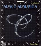 Script C Rhinestone Wall Sticker by Mark Richards