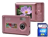 SVP Xhtinn-1056Pk 10MP Max. Digital Camera with 2.5 LCD (SVP 1GB High Speed Memory Card Included)