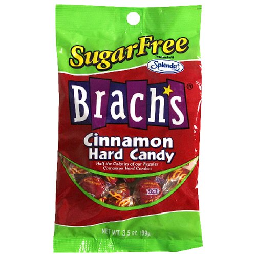 Brach's Better For You, Sugar Free Cinnamon Discs, 3.5-Ounce Bags (Pack of 12) by Sugar-Free Candy