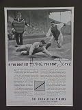 Pete Fox Detroit Tigers 1934 World Series Chicago Daily News Advertisement Bulletin Matted 11 X 14 Ready To Frame