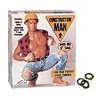 California Exotics / Swedish Erotica Construction Man Love Doll Adult Sex Toy Kit