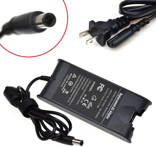NEW Laptop AC Adapter/Power Supply/Charger+US Power Cord for Dell LATITUDE D400 D410 D420 D430 D500 D505 D510 D520 D530 D531 D531N D600 D610 D620 D630 D630N D631 D631N D800 D810 D830 D830N