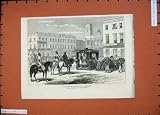 1874 FUNERAL COUNT BERG ST PETERSBURG HORSE CARRIAGE