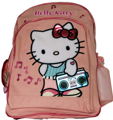 Sanrio Hello Kitty Backpack – Full size Kitty Music Time School Backpack
