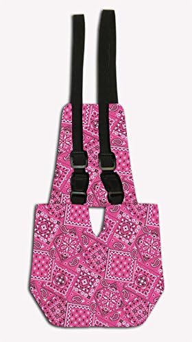 Chicken Diapers - Pink Bandana - Made in USA - Ships FAST! (Small: 5"-7")