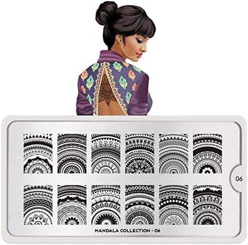 MoYou-London Nail Stamping Plate Mandala Collection 06 US Stock