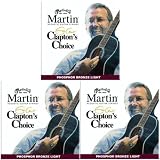 Martin Clapton's Choice　MEC12×3セット アコースティックギター弦