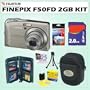 Fujifilm Fuji Finepix F50fd 12MP Digital Camera + 2GB Accessory Kit