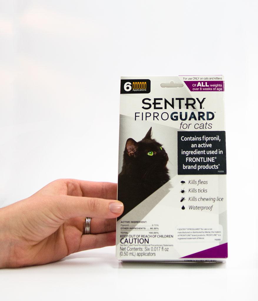 SENTRY FiproGuard Flea & Tick SqueezeOn for Cats over 1