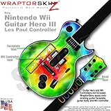 Tie Dye Skin by WraptorSkinz TM fits Nintendo Wii Guitar Hero III (3) Les P ....