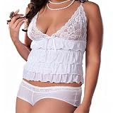 Plus Size Bonjour Cami & Boyshort Set