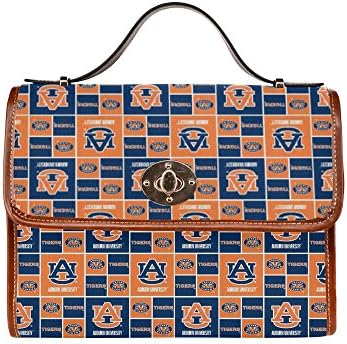 HomeWishes NCAA Auburn Tigers Waterproof Canvas Bag Business Bag Unisex