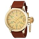 Invicta Men's Signature Collection Russian Diver 18kt Gold-Plated GMT Watch #7110