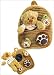 Pecoware Best Buddy Backpack with Removable Plush - Brown Bear in Pocket