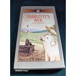 CHARLOTTE'S WEB read by E.B. White - Audio Cassette Tape book cover
