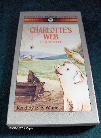 CHARLOTTE S WEB read by E.B. White - Audio Cassette Tape