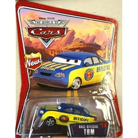 Disney Pixar Cars Character: Race Official Tom by Mattel