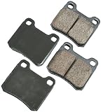 Akebono EUR335 EURO Ultra-Premium Ceramic Rear Brake Pad Set For 1994-97 Mercedes-Benz C Class, E Class
