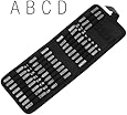 27 Piece Uppercase Gothic Font Alphabet Metal Punch Set - 6mm Characters