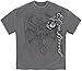 Marine Corps, USMC T-Shirt Marines Eagle Elite Breed Silver Foil Chorcoal Gray