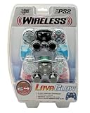 Playstation 2 Lava Glow Mini 2.4Ghz RF Wireless Controller Twin Pack