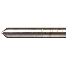 Alvord Polk 155-H High-Speed Steel Taper Pin Reamer, Left Hand Spiral Flute, Round Shank, Uncoated (Bright)