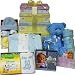 Art of Appreciation Gift Baskets Welcome Little One Layette Gift Tower for Boy