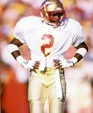 DEION SANDERS FLORIDA STATE UNIVERSITY SEMINOLES 8X10 SPORTS ACTION PHOTO (A)