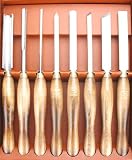 Crown 285 Woodturning Set, 8 Piece, Boxed