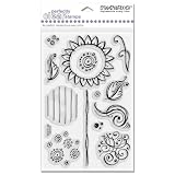 Stampendous SSC185 Sunflowers