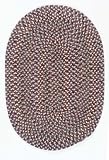 2' x 10' Oval Runner Lincoln Wine Multi by Colonial Mills Lincoln Collection L402