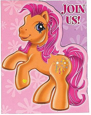 My Little Pony Invitations (8 count)