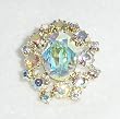 Iridescent Austrian Crystal Earrings