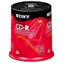 Sony 100CDQ80RS CD-R (100 Pack Spindle)