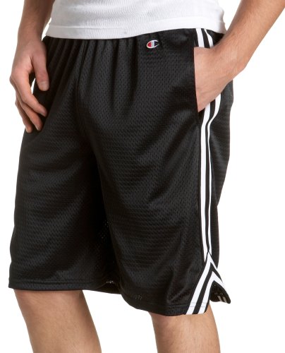 Champion Men's Lacrosse Short,Black,Medium