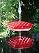Love My Birds 2 Tier Hummingbird Feeder Unique Filling System 54 Feeding Ports High Quality New