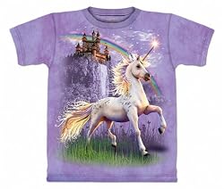 The Mountain Unicorn Castle Purple T-shirt