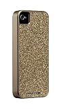 Case-Mate CM017732 Gold Glitter Coated Glam Case for iPhone 4 4S - Retail Packing