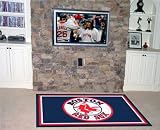 Boston Red Sox New Area Rug Carpet 5x8