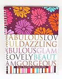Monthly Bill Paying Organizer Hard Cover Budget Book with Pockets - Fabulous