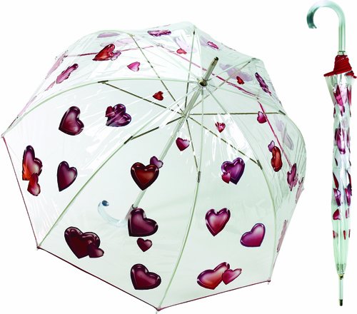 Happy Hearts Bubble Stick UmbrellaB005130BFA 