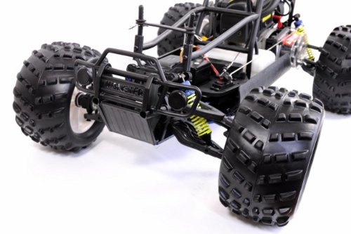 Imagen 6 de Amewi 22089 Monstertruck Big Foot - Camión radio control (28 cc, 2,4 GHz, escala 1:5, RTR) [importado de Alemania]