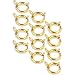 12 Pocket Watch Connectors Fobs Gold Plated 12mm Parts