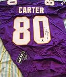 Cris Carter autographed Minnesota Vikings authentic game model jersey ltd edit 300